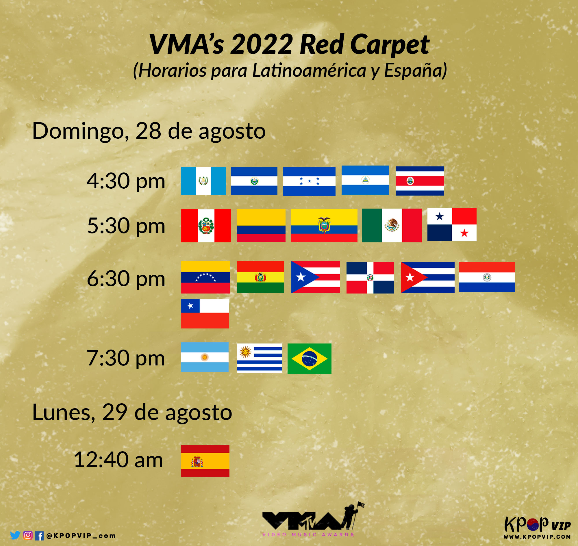 Blackpink en los VMAs 2022