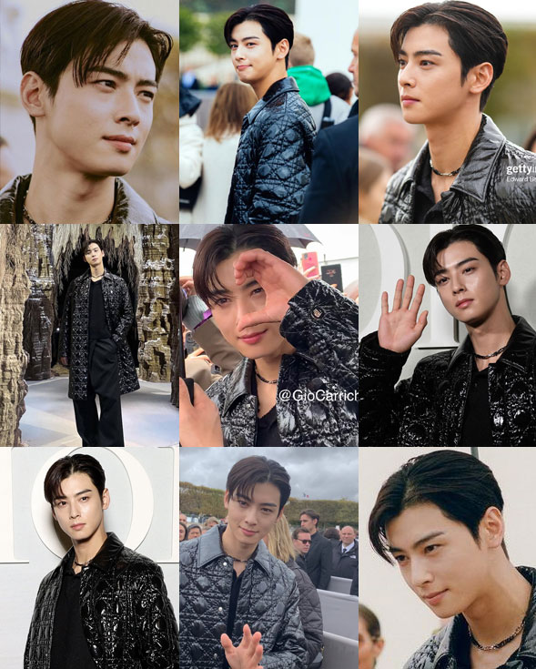 Cha Eunwoo Paris Fashion Week 2023