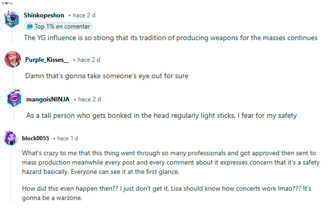 lightstick de lisa