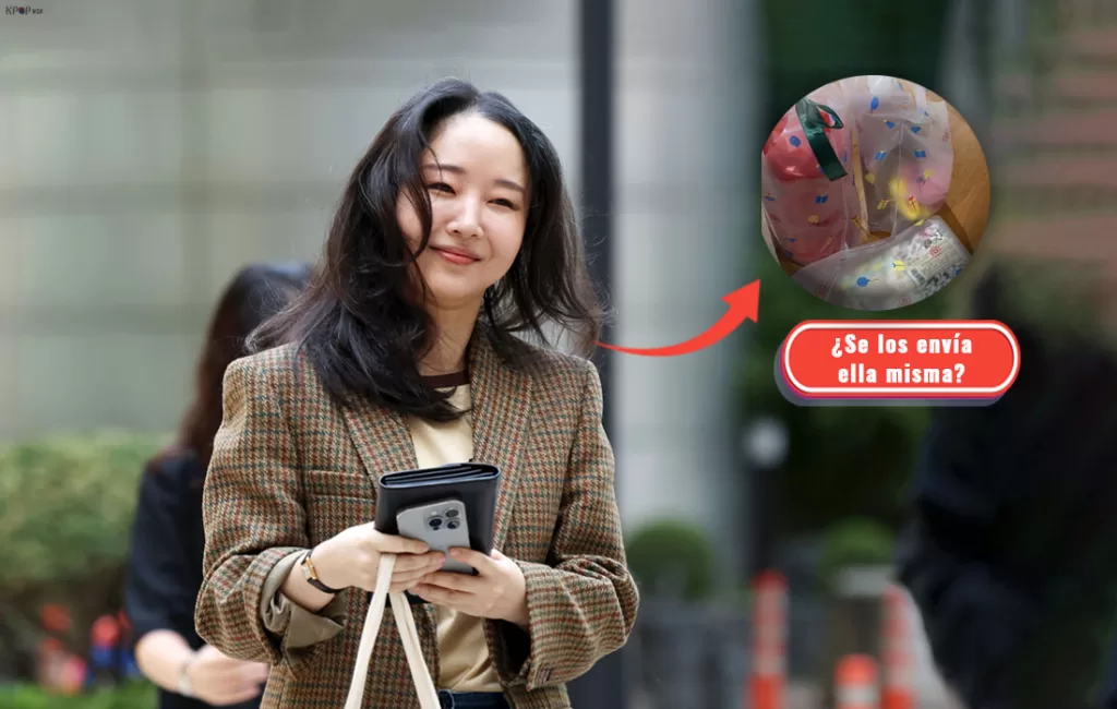 regalos anónimos de Min Hee Jin